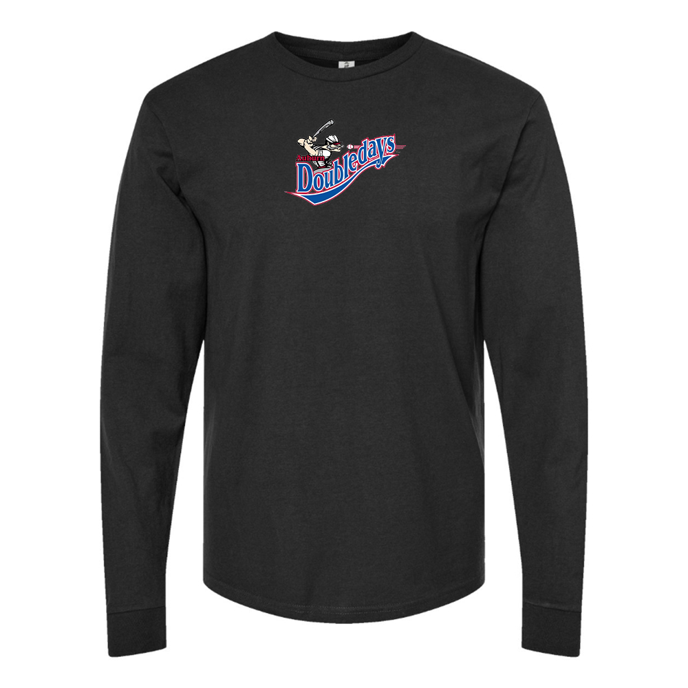 Youth Auburn Doubledays Logo Cotton Long Sleeve T-Shirt