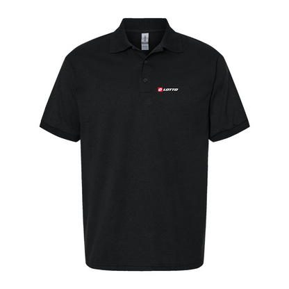 Men's Lotto Logo Dry Blend Polo