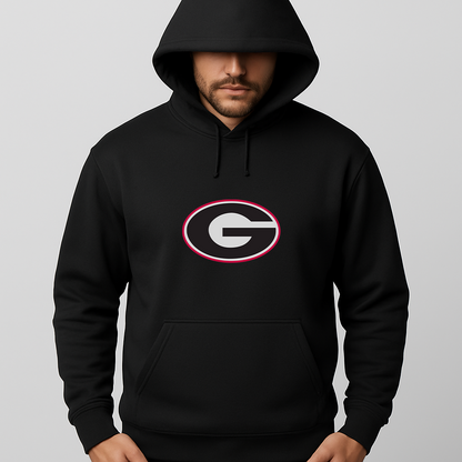 Men's Georgia Bulldogs Logo Pullover Hoodie