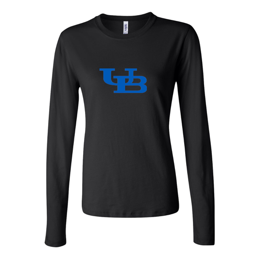 BELLA CANVAS Buffalo Bulls Jersey Long Sleeve Tee