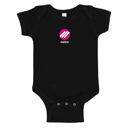 Lausanne Métro Logo  Baby Onesie Romper