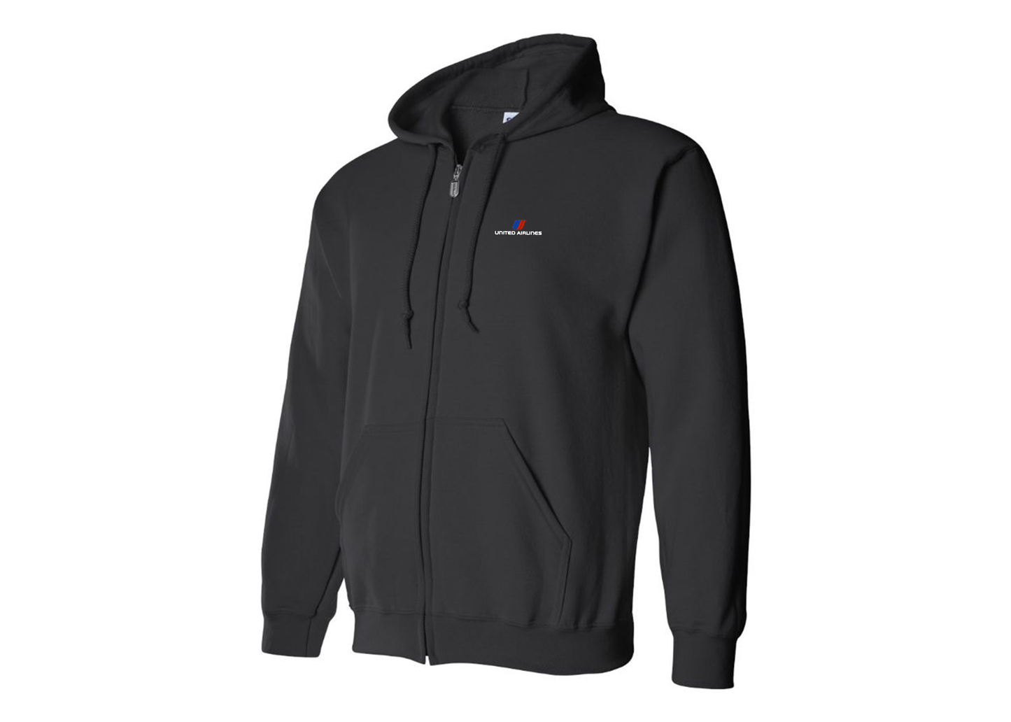Men's United Airlines Logo Zipper Hoodie