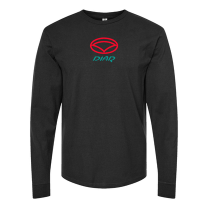 Men's Diar Motors Logo Cotton Long Sleeve T-Shirt