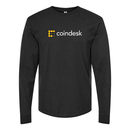 Youth CoinDesk Logo Long sleeves
