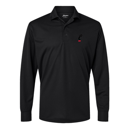 Men's Cincinnati Bearcats Paragon Prescott Long Sleeve Polo