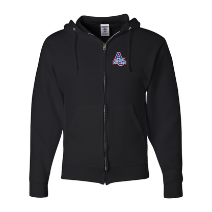 Men's    American Eagles  JERZEES NuBlend Full-Zip Hooded Sweatshirt