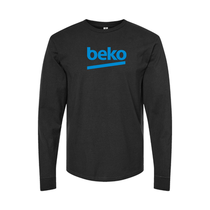 Youth Beko Logo Cotton Long Sleeve T-Shirt