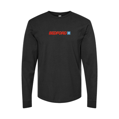 Youth Bedford Logo Cotton Long Sleeve T-Shirt