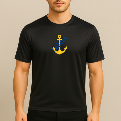 Men's Lake Superior State Lakers Logo Polyester T-Shirt