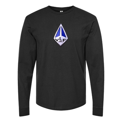 Men's VLF Logo  Cotton Long Sleeve T-Shirt
