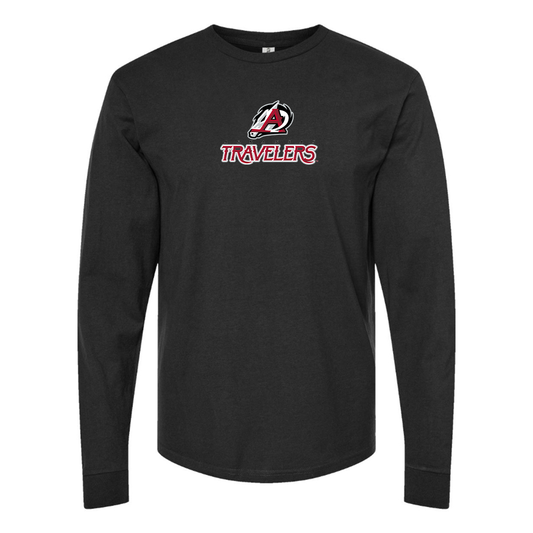 Youth Arkansas Travelers Logo Cotton Long Sleeve T-Shirt
