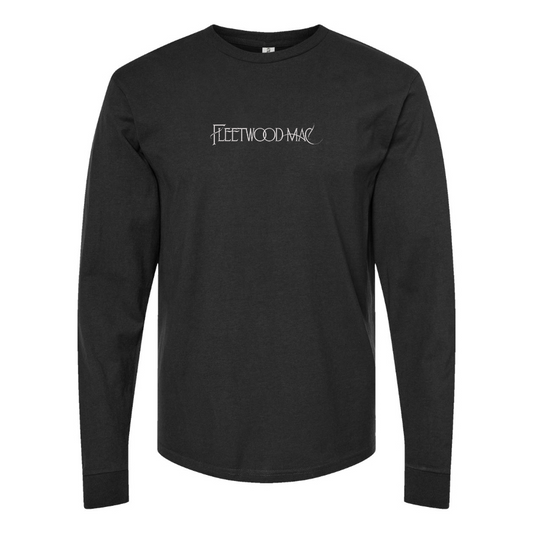 Men's Fleetwood Mac  Logo Cotton Long Sleeve T-Shirt