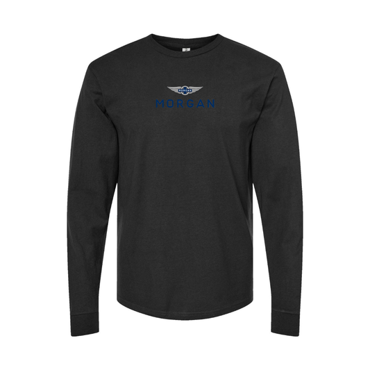 Youth Morgan Logo Cotton Long Sleeve T-Shirt