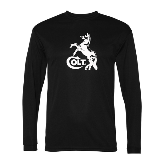 Men's  Colt Horse  Performance Long Sleeve T-Shirt