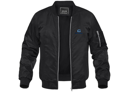 Men's The Citadel Bulldogs Lightweight Bomber Jacket Windbreaker Softshell Varsity Jacket Coat