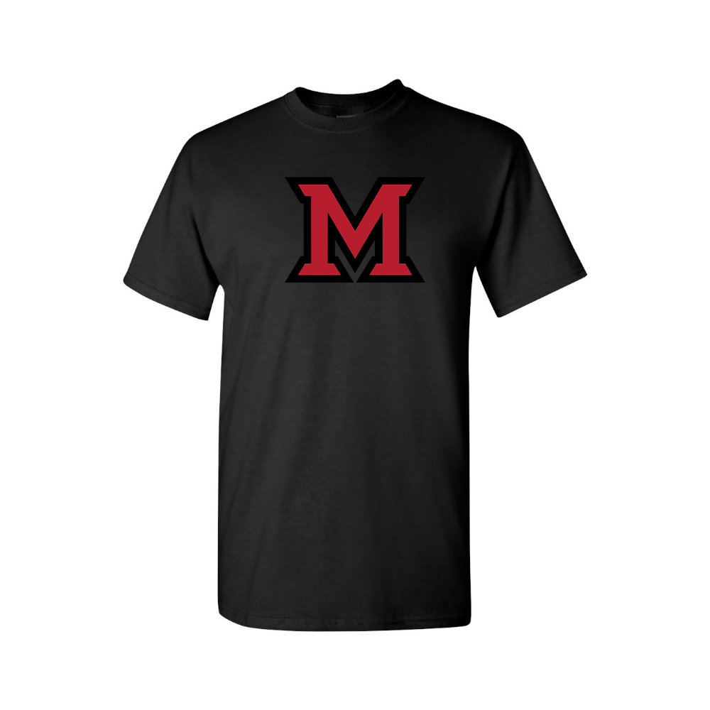 Men's Miami Ohio RedHawks Logo Cotton T-Shirt