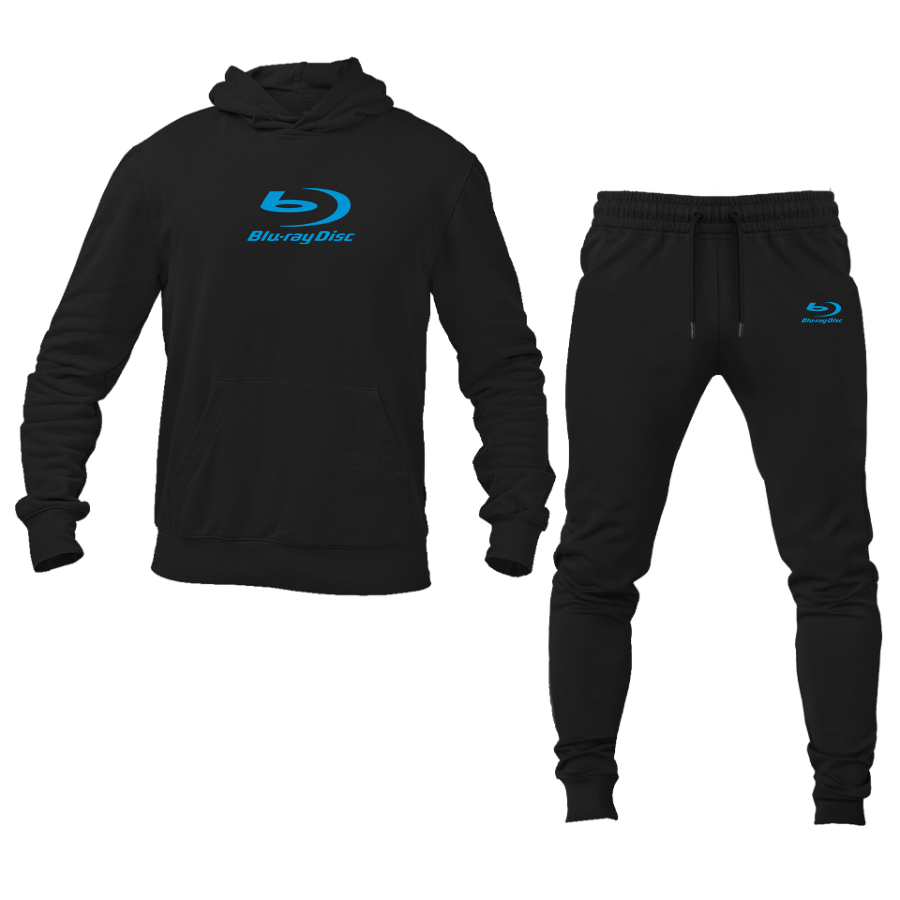 Men's Blu-ray Disc Logo  Hoodie Joggers Set