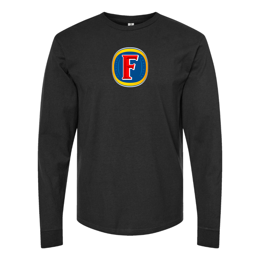 Youth Fosters Logo Cotton Long Sleeve T-Shirt
