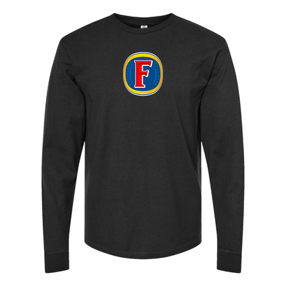 Youth Fosters Logo Cotton Long Sleeve T-Shirt