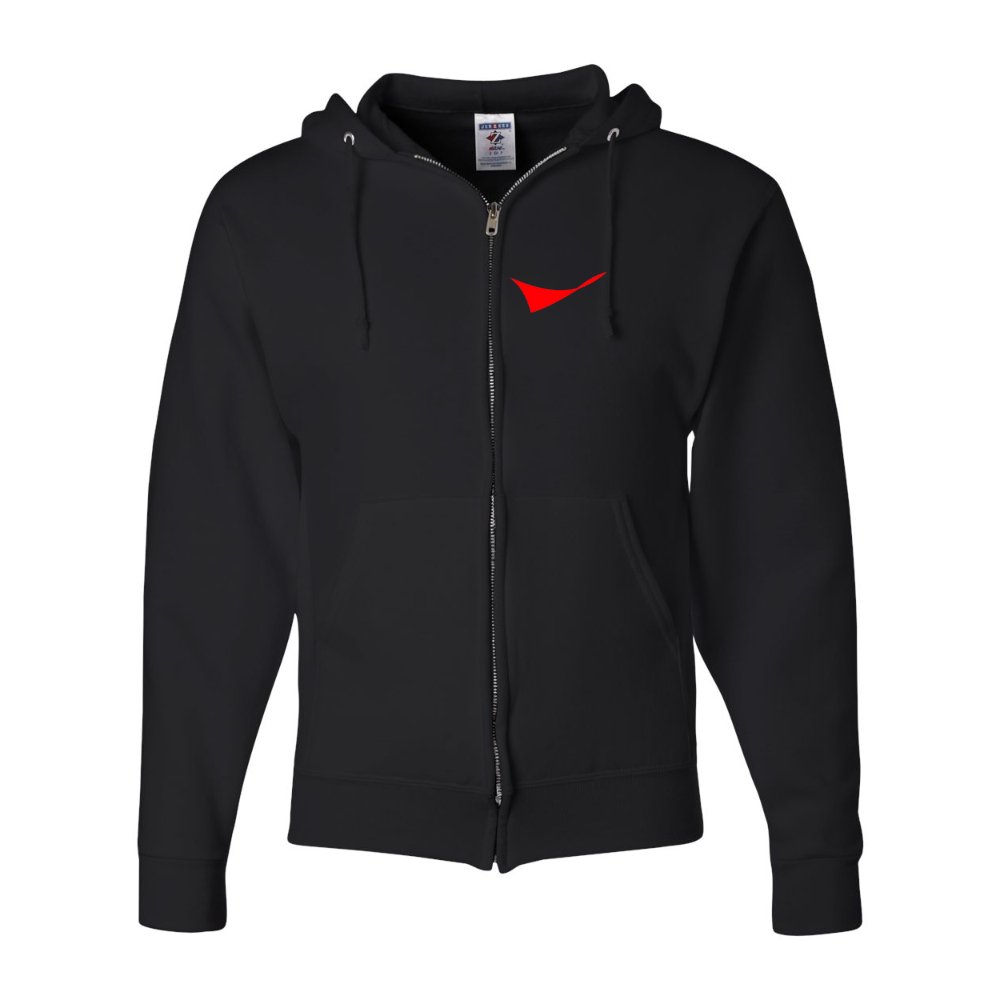Men's Conoco Phillips Symbol JERZEES NuBlend Full-Zip Hooded Sweatshirt