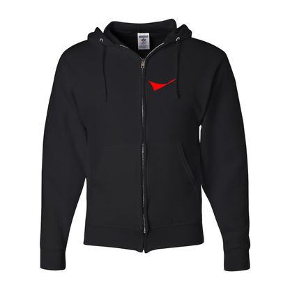 Men's Conoco Phillips Symbol JERZEES NuBlend Full-Zip Hooded Sweatshirt