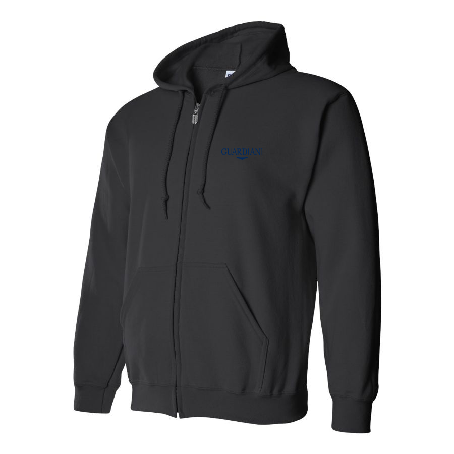 Men's  Alberto Guardiani Logo Zipper Hoodie