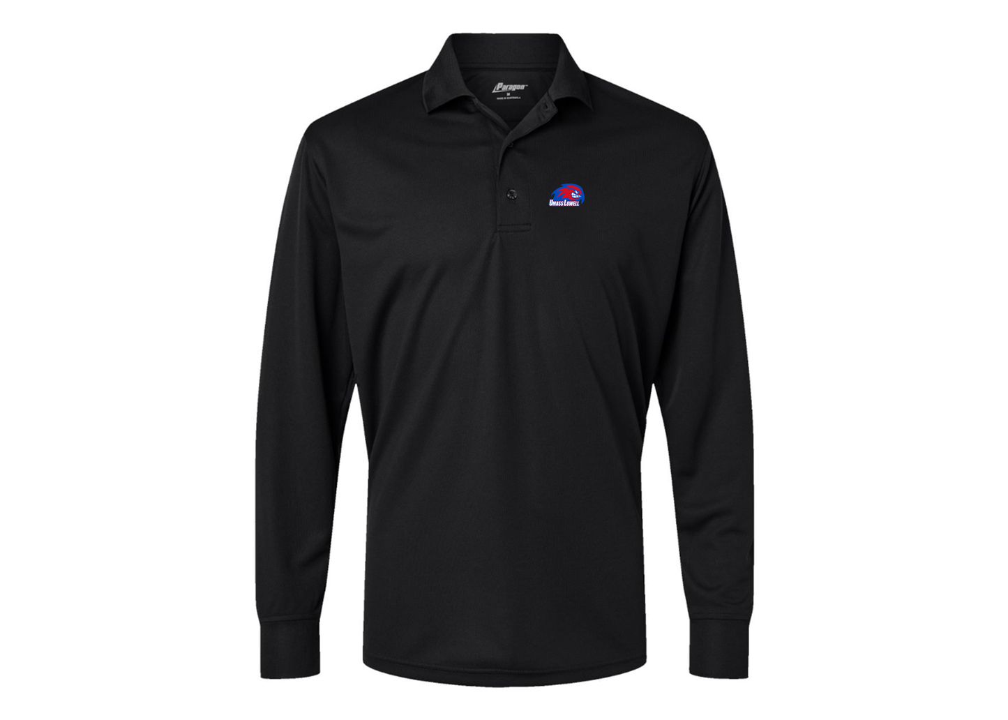 Men's UMass Lowell River Hawks Paragon Prescott Long Sleeve Polo
