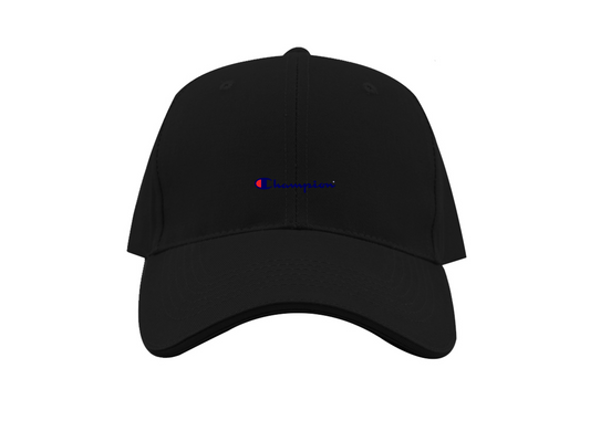 Champion Logo Dad Baseball Cap Hat