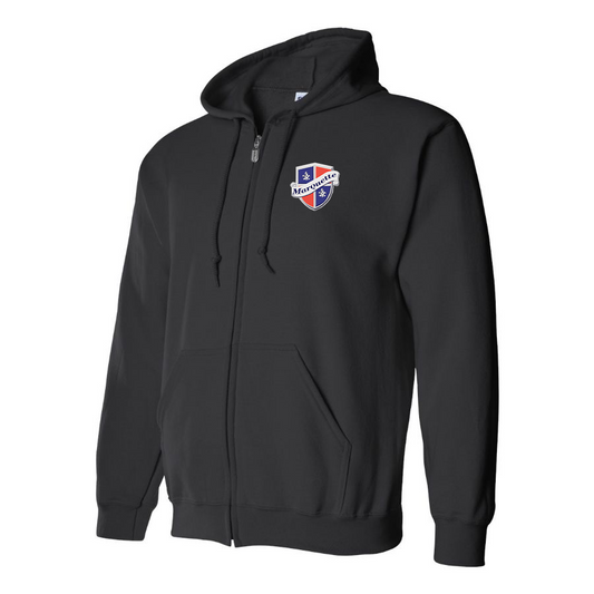 Men's Marquette Logo Zipper Hoodie
