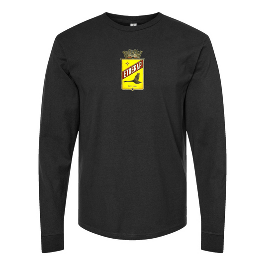Youth Etnerap Logo Cotton Long Sleeve T-Shirt