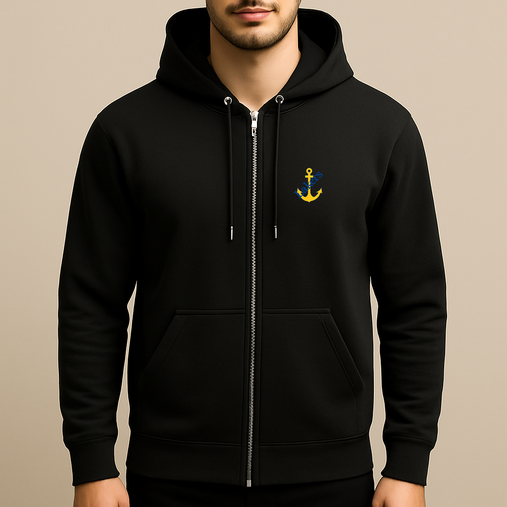 Men's Lake Superior State Lakers Logo Zipper Hoodie