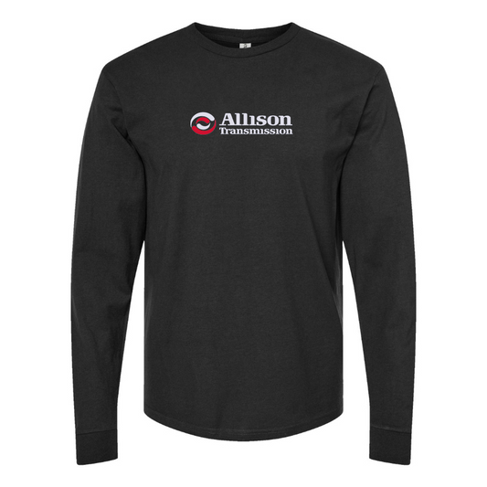 Men's Allison Transmission Logo Cotton Long Sleeve T-Shirt