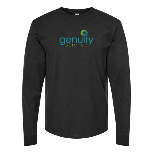 Men's Genuity Science  Logo Cotton Long Sleeve T-Shirt