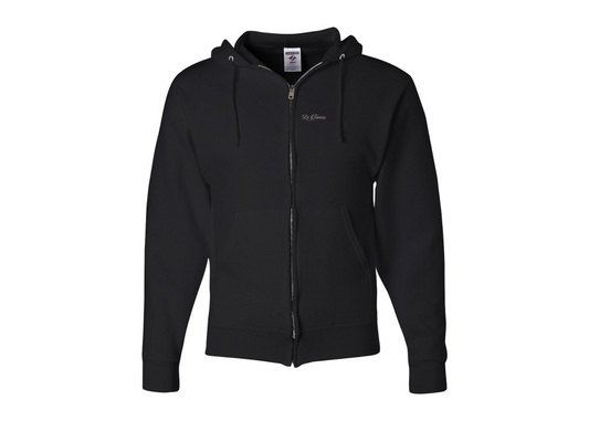 Men's La Tamise Logo JERZEES NuBlend Full-Zip Hooded Sweatshirt