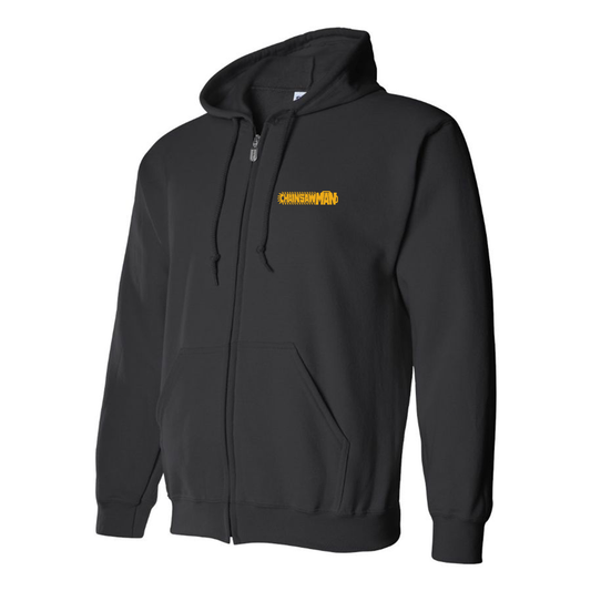 Men's Chainsaw Man Logo Zipper Hoodie