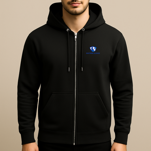 Men's Eastern Illinois Panthers Logo Zipper Hoodie