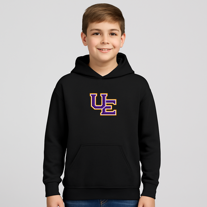 Youth Evansville Purple Aces Logo Pullover Hoodie
