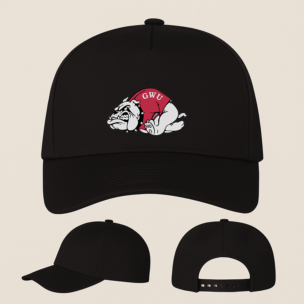 Gardner Webb Bulldogs Logo Five Panel Twill Snapback Cap