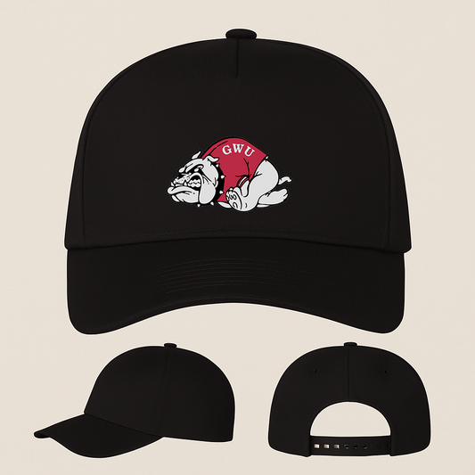 Gardner Webb Bulldogs Logo Five Panel Twill Snapback Cap