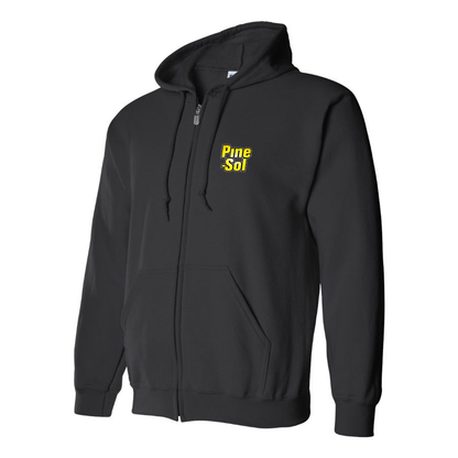 Men's Pine Sol Logo Zipper Hoodie