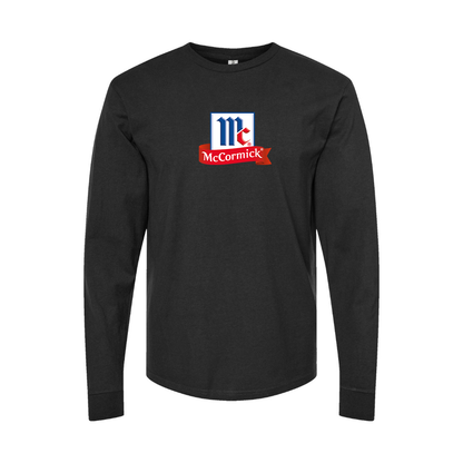 Youth McCormick Logo Cotton Long Sleeve T-Shirt