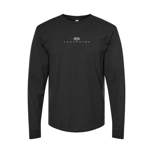 Youth KIA Telluride Logo Cotton Long Sleeve T-Shirt