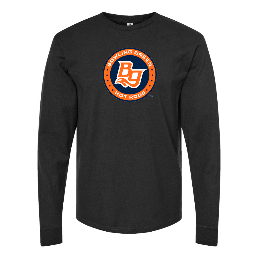 Youth Bowling Green Hot Rods Logo Long sleeves