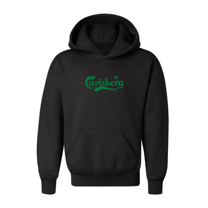 Youth Carlsbery Logo Pullover Hoodie