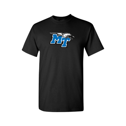 Men's Middle Tennessee Blue Raiders LogoCotton T-Shirt