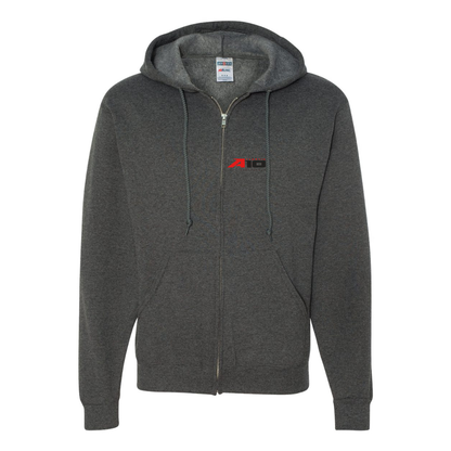 Men's  Atlantic 10 Conference  JERZEES NuBlend Full-Zip Hooded Sweatshirt