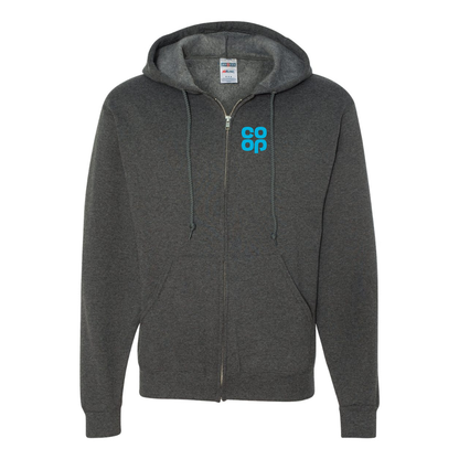 Men's CoOp JERZEES NuBlend Full-Zip Hooded Sweatshirt