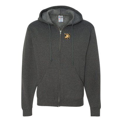 Men's   Army Black Knights  JERZEES NuBlend Full-Zip Hooded Sweatshirt