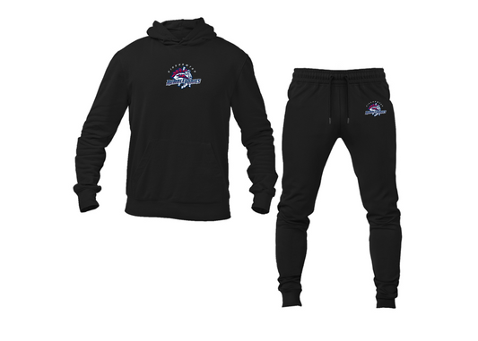 Men's Binghamton Rumble Ponies Logo Hoodie Joggers Set