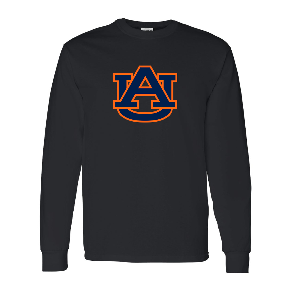 Men's  Auburn Tigers  Gildan Heavy Cotton Long Sleeve T-Shirt
